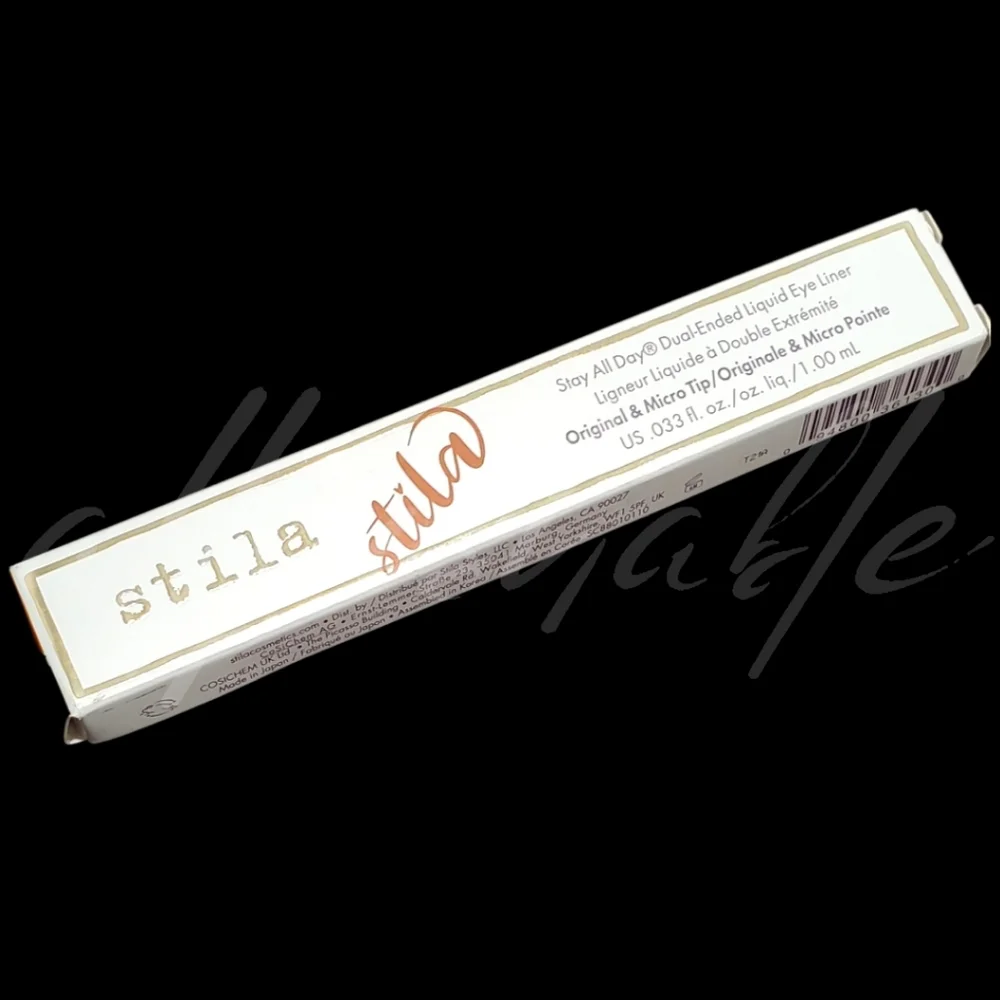 Stila Stay All Day Dual-Ended Liquid  Eyeliner - Intense Black & Kitten Kosmo